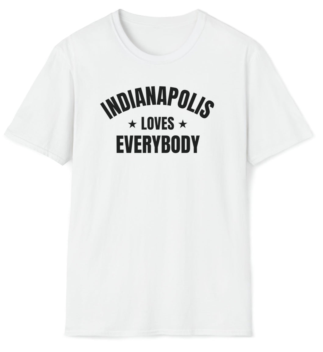 SS T-Shirt, IN Indianapolis - White