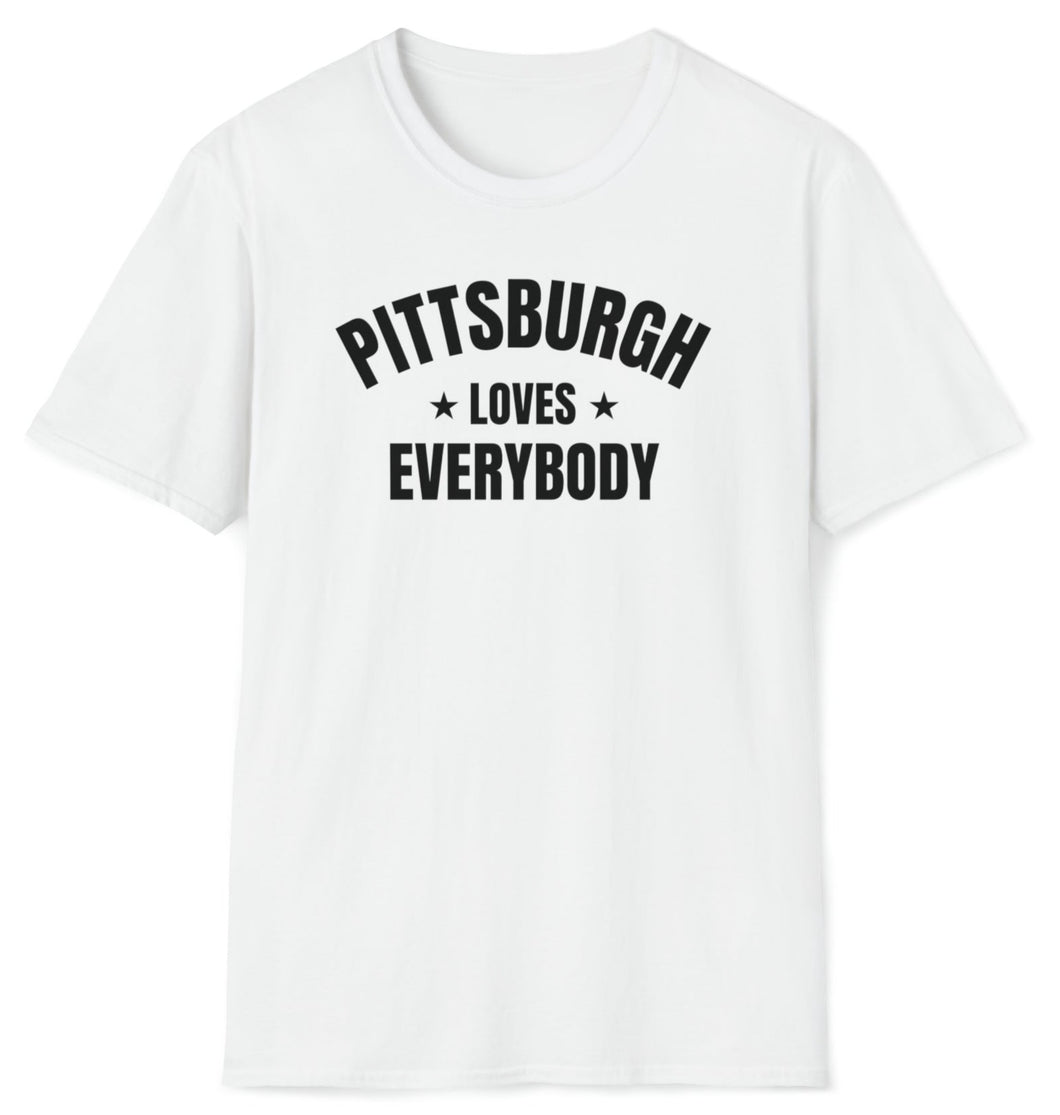 SS T-Shirt, PA Pittsburgh - White