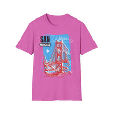 Load image into Gallery viewer, SS T-Shirt, San Francisco Art - Multi Colors
