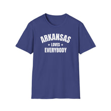 Load image into Gallery viewer, SS T-Shirt, AR Arkansas - Multi Colors
