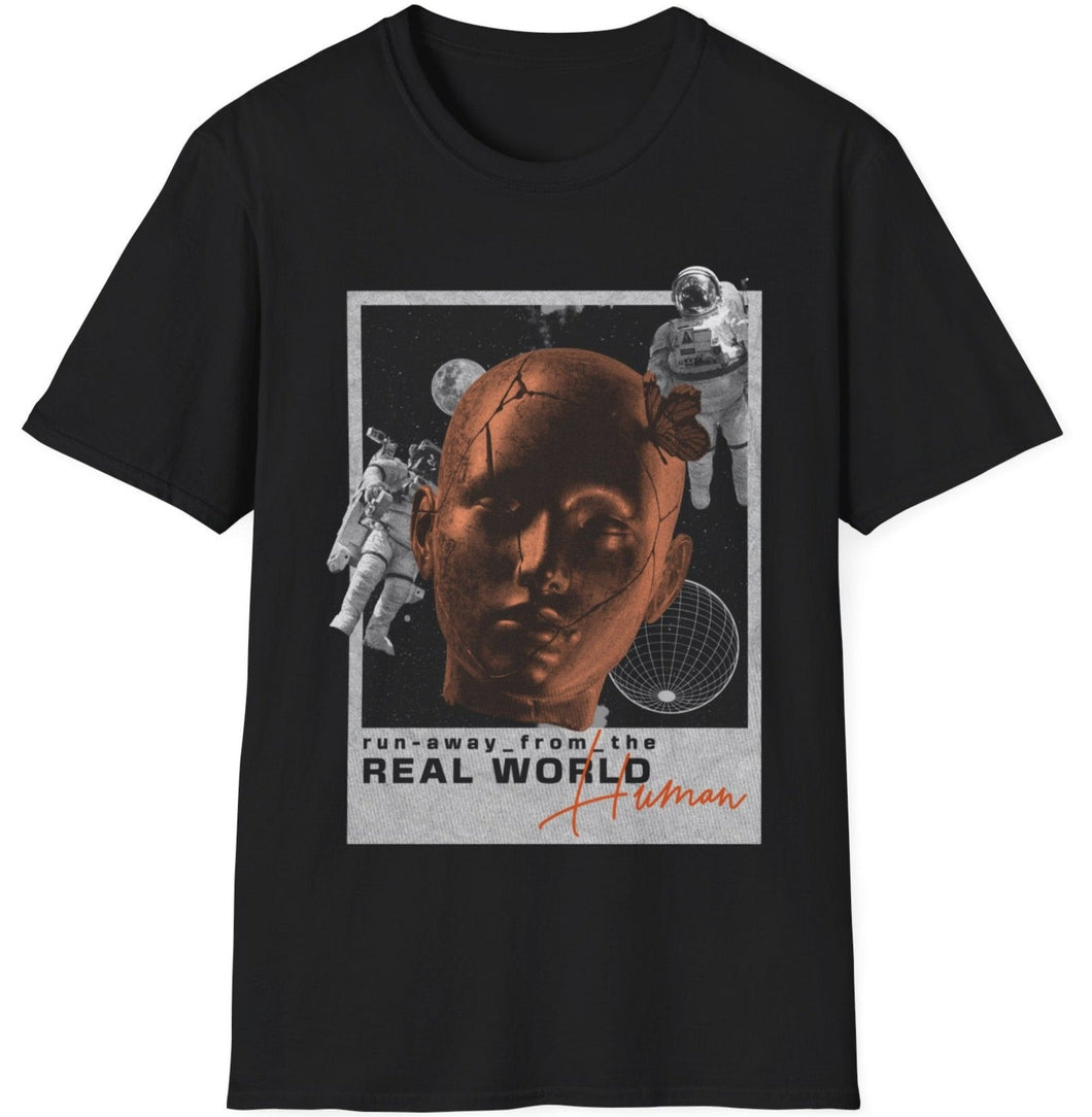 SS T-Shirt, Run Away - Multi Colors