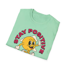 Load image into Gallery viewer, SS T-Shirt, Stay Positive &amp; Good Things - Multi Colors
