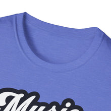 Load image into Gallery viewer, SS T-Shirt, Music Lives Here White - Multi Colors

