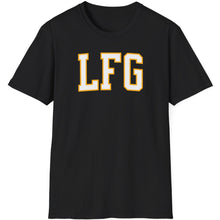 Load image into Gallery viewer, SS T-Shirt, LFG Black &amp; Gold
