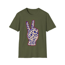 Load image into Gallery viewer, SS T-Shirt, Peace Sign - Multi Colors
