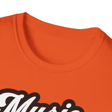 Load image into Gallery viewer, SS T-Shirt, Music Lives Here White - Multi Colors
