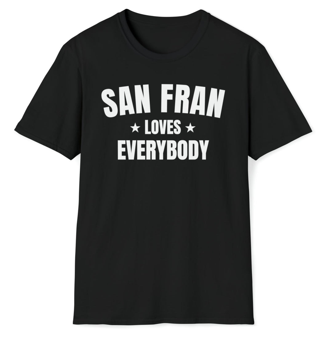 SS T-Shirt, CA San Fran - Black