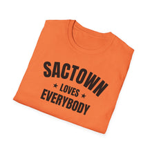 Load image into Gallery viewer, SS T-Shirt, CA Sactown Black - Multi Colors
