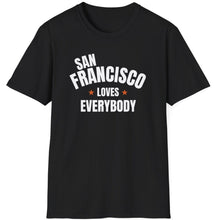 Load image into Gallery viewer, SS T-Shirt, CA San Francisco - Black &amp; Orange
