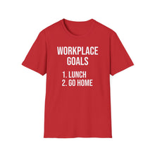 Load image into Gallery viewer, SS T-Shirt, Workplace Goals - Multi Colors

