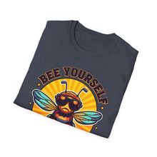 Load image into Gallery viewer, SS T-Shirt, Bee Yourself - Multi Colors
