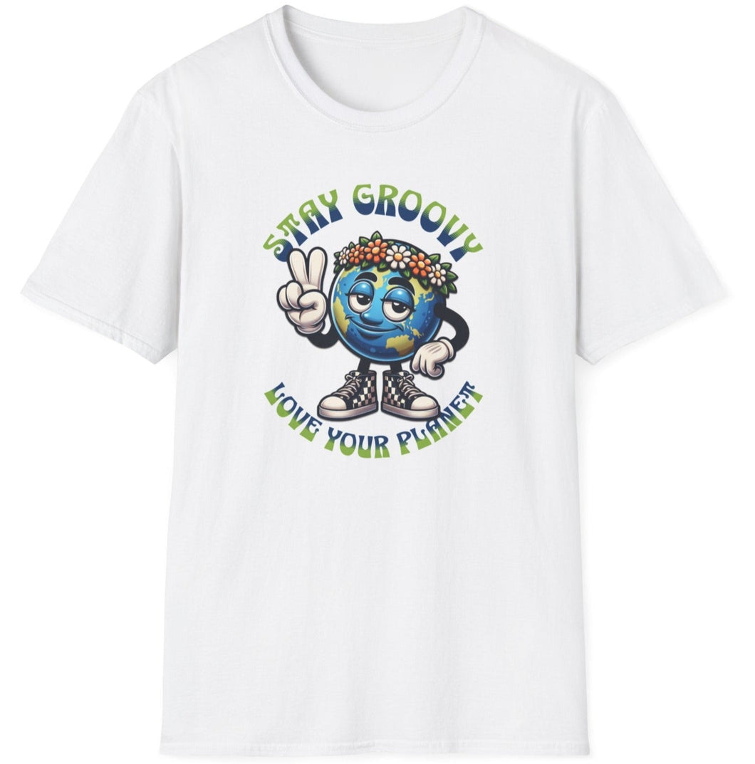 SS T-Shirt, Stay Groovy  - Multi Colors