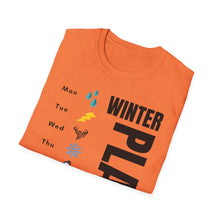 Load image into Gallery viewer, SS T-Shirt, Winter Plans - Multi Colors

