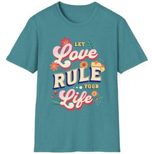 Load image into Gallery viewer, SS T-Shirt, Love Rules - Multi Colors
