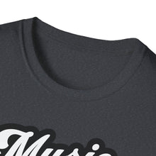 Load image into Gallery viewer, SS T-Shirt, Music Lives Here White - Multi Colors
