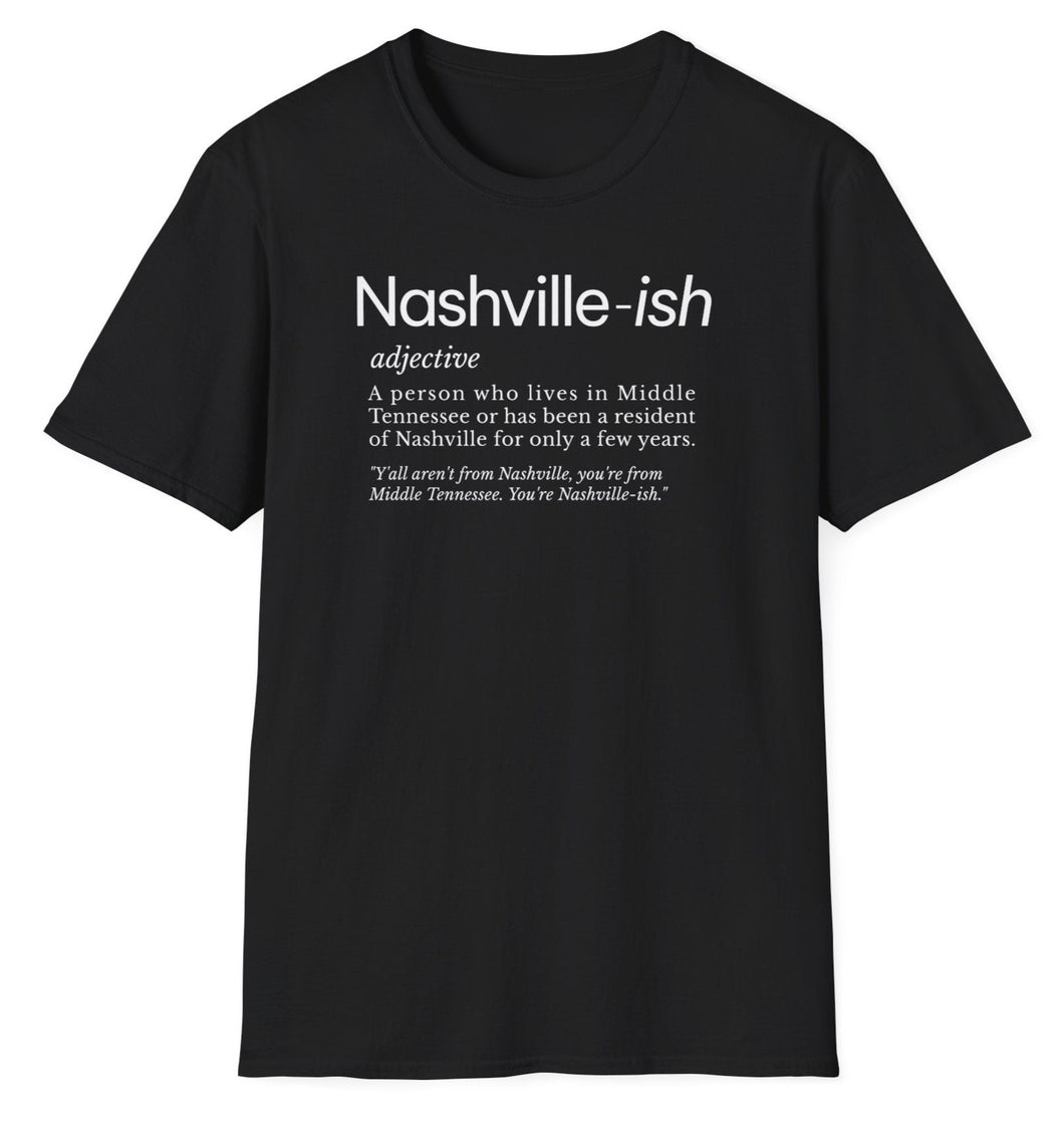 SS T-Shirt, Nashville-ish in Black