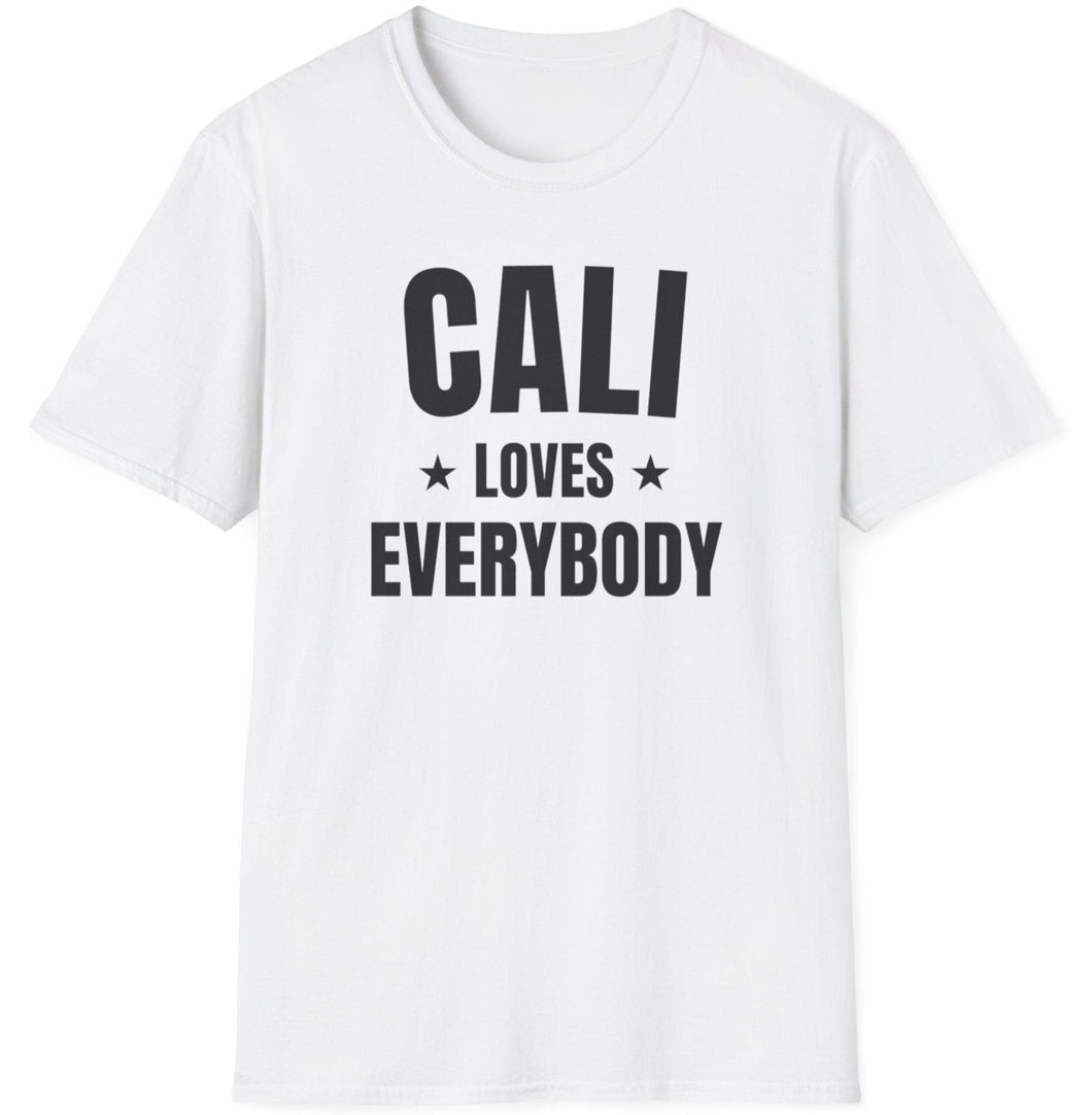 SS T-Shirt, CA Cali - Multi Colors