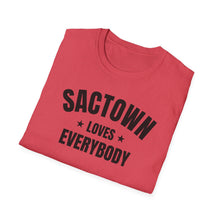Load image into Gallery viewer, SS T-Shirt, CA Sactown Black - Multi Colors
