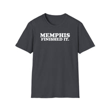 Load image into Gallery viewer, SS T-Shirt, Memphis Finished It. - Multi Colors
