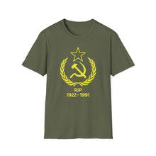 Load image into Gallery viewer, SS T-Shirt, RIP USSR - Multi Colors
