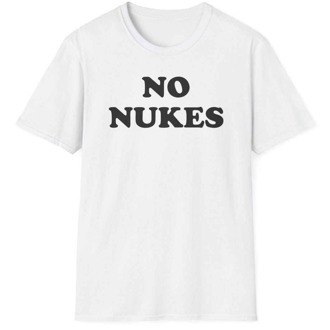 SS T-Shirt, No Nukes - Multi Colors