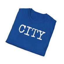 Load image into Gallery viewer, SS T-Shirt, City - White - Multi Colors
