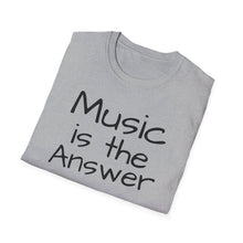 Load image into Gallery viewer, T-Shirt, Music is the Answer - Multi Colors
