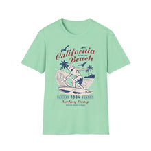 Load image into Gallery viewer, T-Shirt, California Beach Surf Riders - Multi Colors
