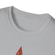 Load image into Gallery viewer, SS T-Shirt, Distressed Star - Red - Multi Colors
