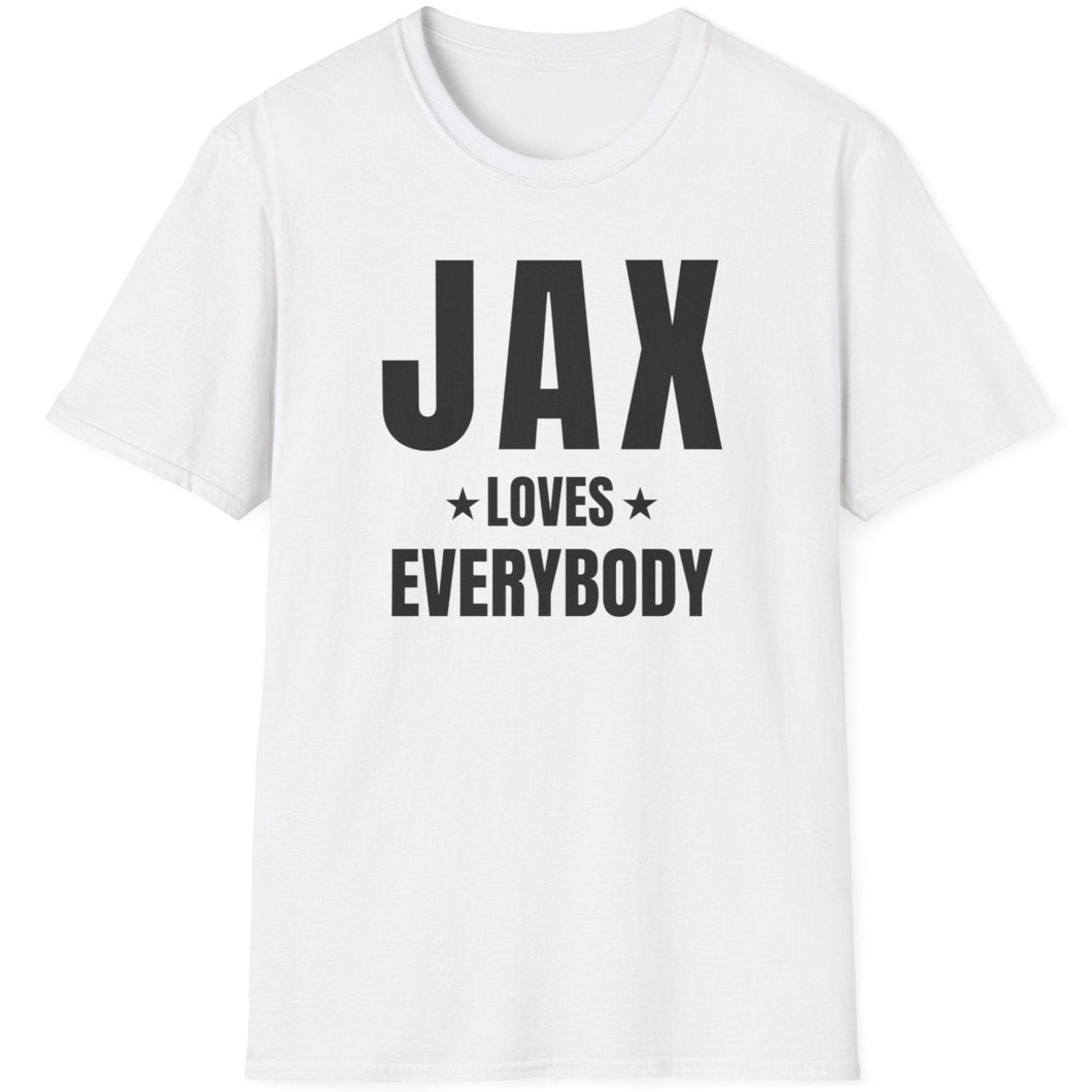 SS T-Shirt, FL JAX - White
