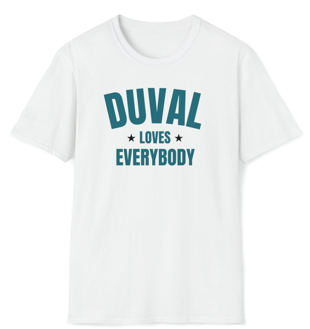 SS T-Shirt, FL Duval - Teal & Black