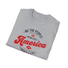 Load image into Gallery viewer, SS T-Shirt, We the People - Multi Colors

