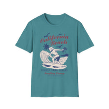 Load image into Gallery viewer, T-Shirt, California Beach Surf Riders - Multi Colors
