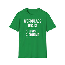 Load image into Gallery viewer, SS T-Shirt, Workplace Goals - Multi Colors
