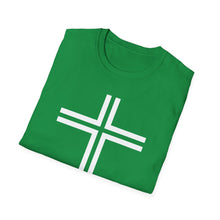 Load image into Gallery viewer, SS T-Shirt, Doubled Crucifix - Multi Colors
