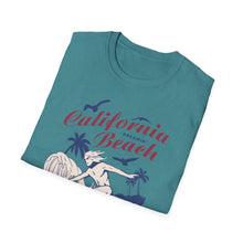 Load image into Gallery viewer, T-Shirt, California Beach Surf Riders - Multi Colors
