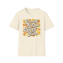 Load image into Gallery viewer, SS T-Shirt, Groovy Happy Vibes - Multi Colors
