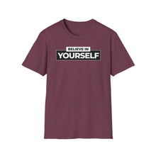 Load image into Gallery viewer, SS T-Shirt, Believe in Yourself - Multi Colors
