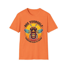 Load image into Gallery viewer, SS T-Shirt, Bee Yourself - Multi Colors

