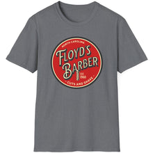 Load image into Gallery viewer, SS T-Shirt, Floyd&#39;s Barber - Multi Colors

