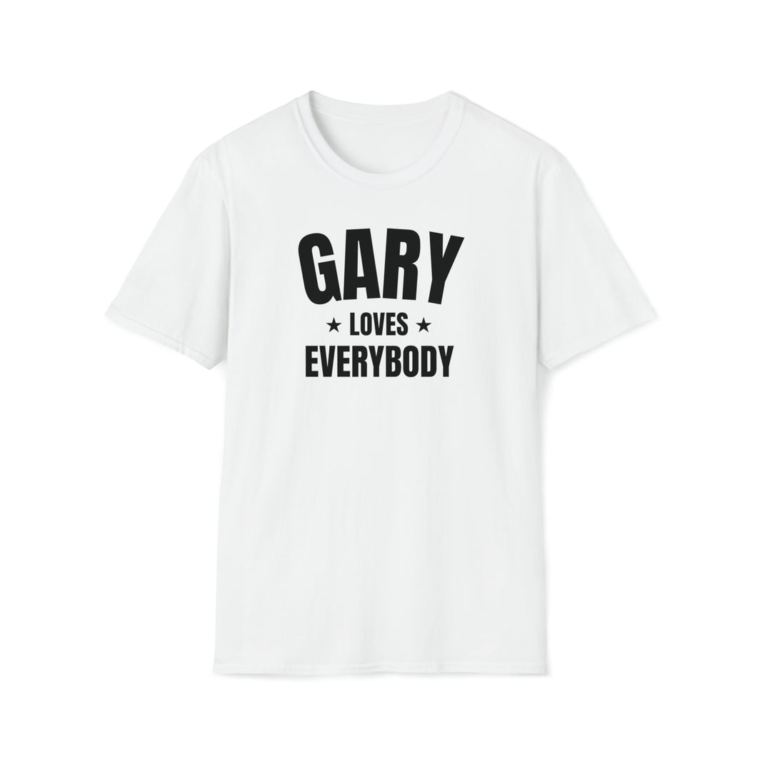 SS T-Shirt, IN Gary - White