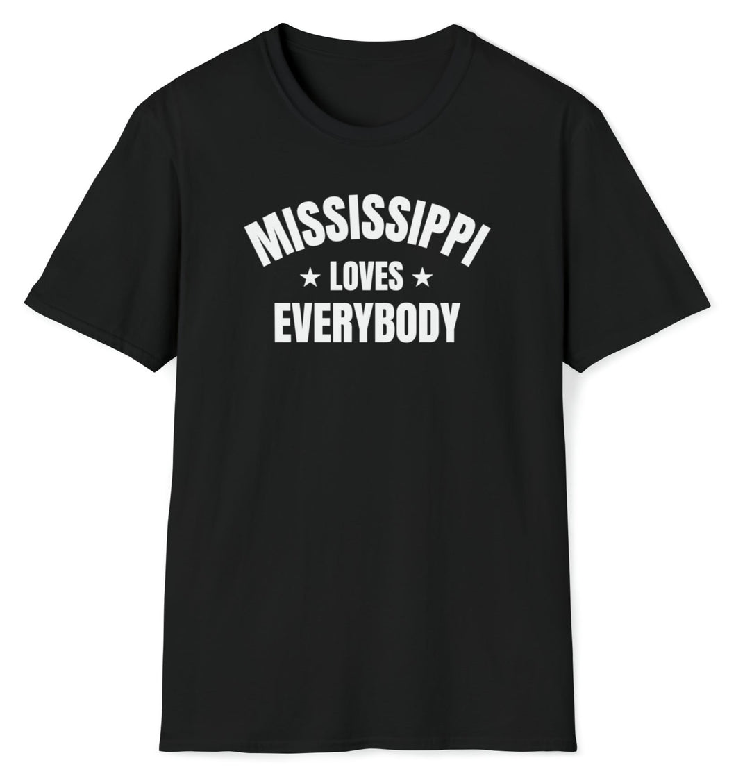 SS T-Shirt, MS Mississippi - Black