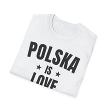 Load image into Gallery viewer, SS T-Shirt, PO Polska - White Retro
