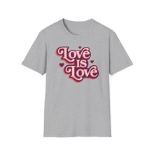 Load image into Gallery viewer, SS T-Shirt, Love Is Love - Multi Colors
