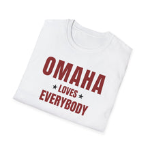 Load image into Gallery viewer, SS T-Shirt, NE Omaha Caps - Dark Red
