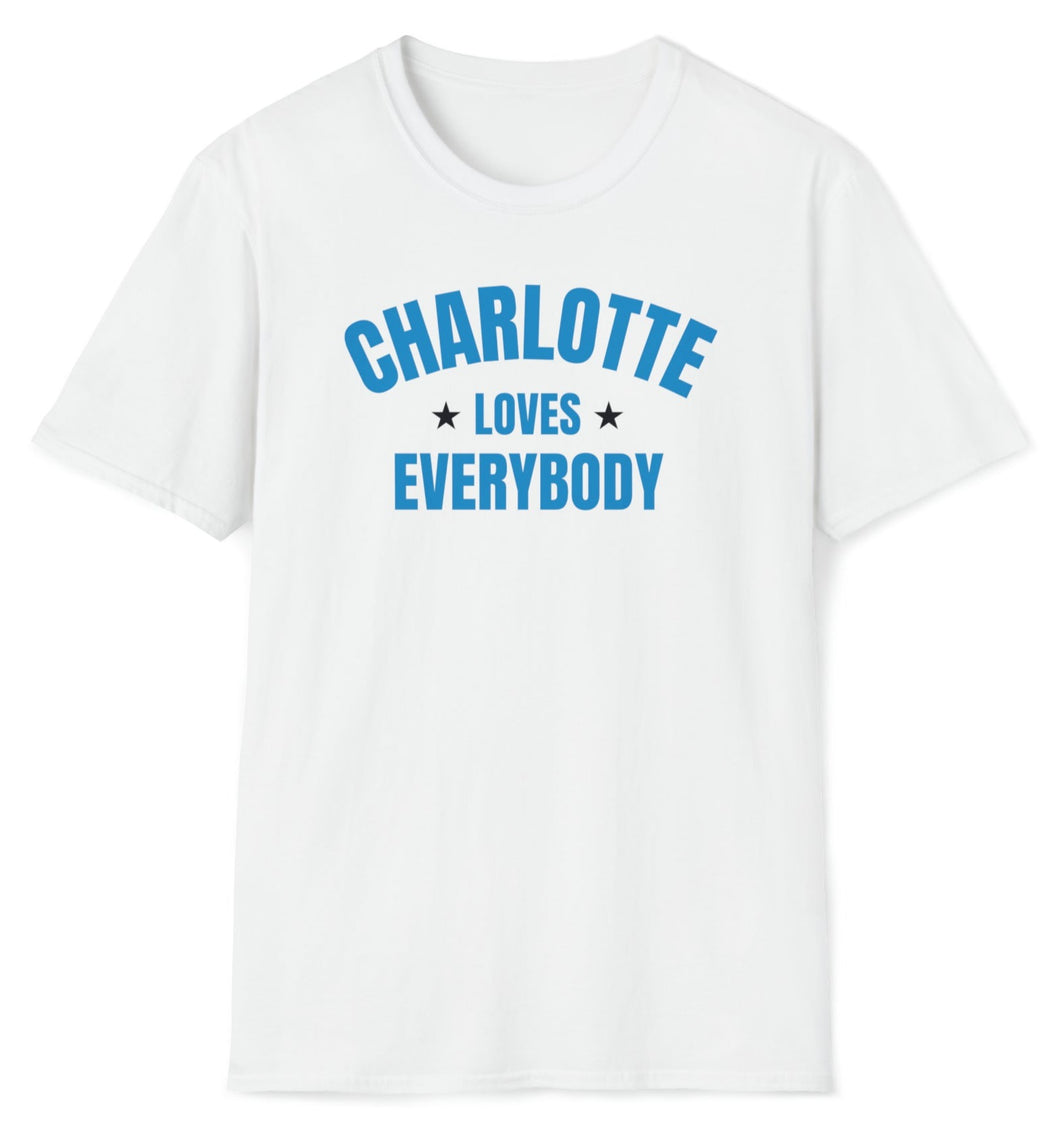 SS T-Shirt, NC Charlotte - Blue