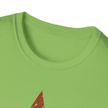 Load image into Gallery viewer, SS T-Shirt, Distressed Star - Red - Multi Colors
