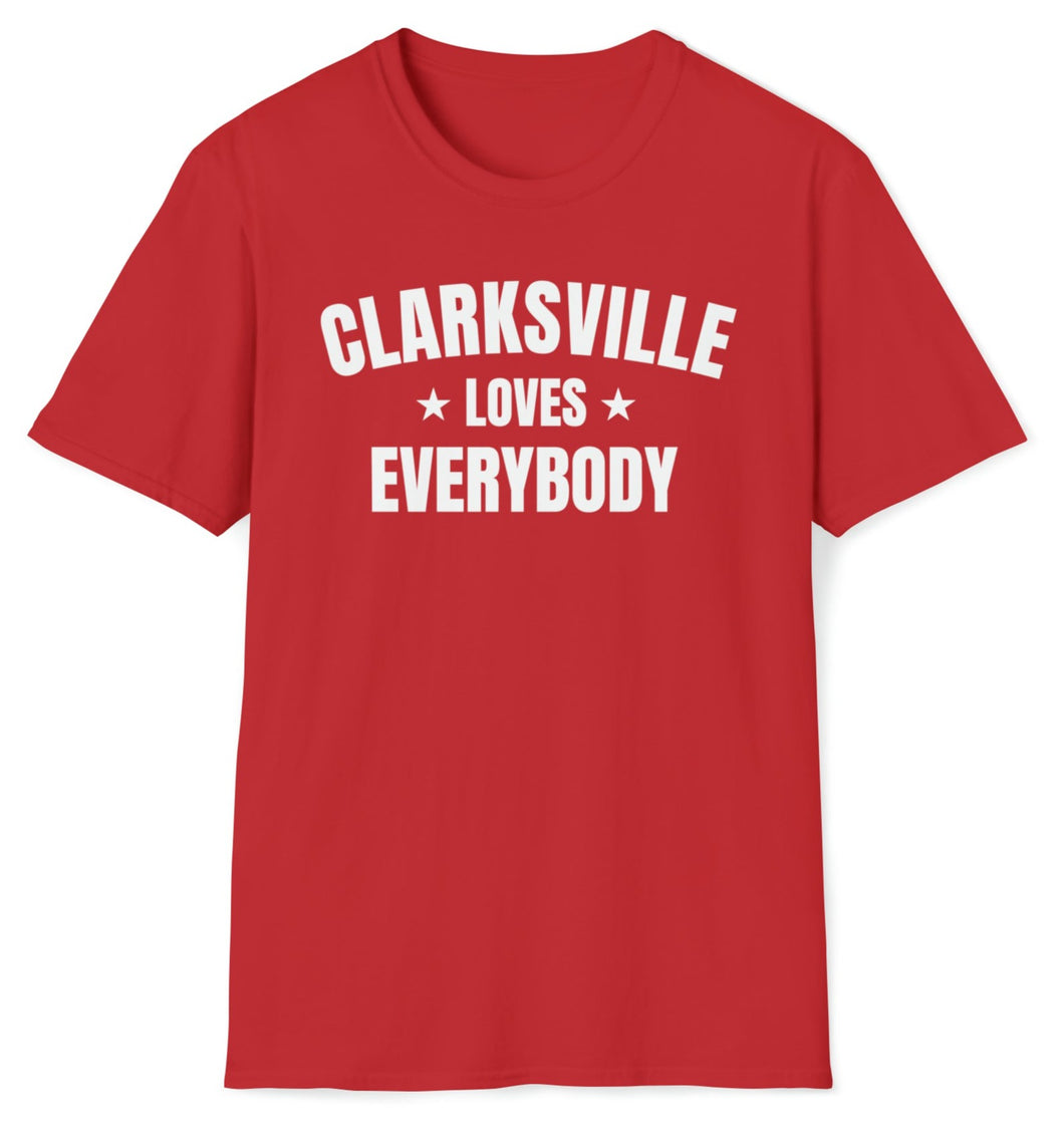 SS T-Shirt, TN Clarksville - Red