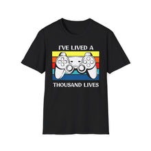 Load image into Gallery viewer, SS T-Shirt, I&#39;ve Lived a Thousand Lives - Multi Colors

