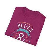 Load image into Gallery viewer, SS T-Shirt, Blues &amp; Beer - Multi Colors

